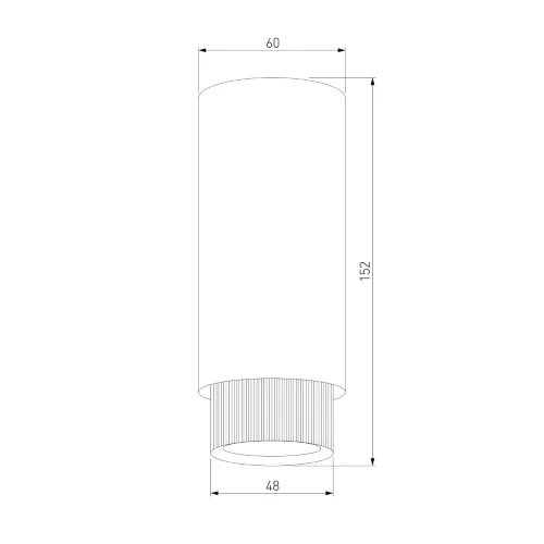 Светильник накладной Nubis GU10 белый 25012/01 - фото 3
