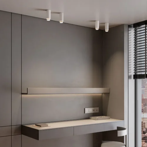 Светильник накладной Nubis GU10 белый 25012/01 - фото 4