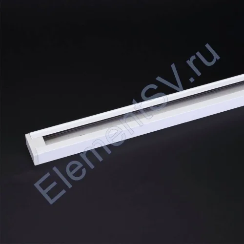 Трек для спотов 2L 2м NX9 (однофазный, 2 провода, усиленный, белый) - фото 3.