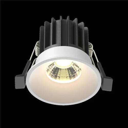 Встраиваемый светильник Round 3000K 7W 50° (Белый) - фото 3