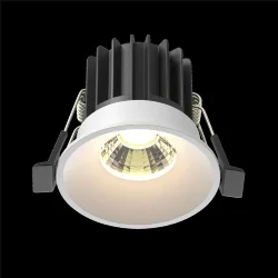 Встраиваемый светильник Round 3000K 7W 50° (Белый)