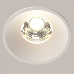 Встраиваемый светильник Раунд / Round 7 Вт 3000 К 50° (Белый) DL058-7W3K-W