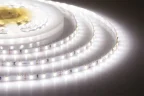 Лента светодиодная ELF 480SMD диодов (3014), 12В, 5м, узкая 5мм, белая - фото