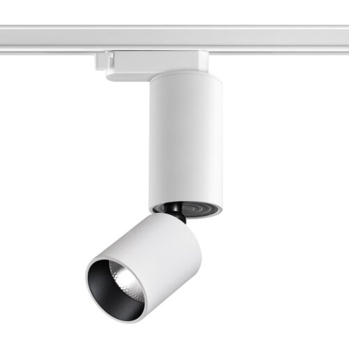 Светильник светодиодный однофазный трехжильный трековый «Novotech» 359320, серия: TUBO. Фото 1.