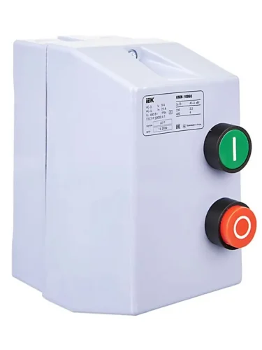 Контактор КМИ-10960 9А 380В/АС3 IP54 KARAT IEK KKM16-009-380-00 - фото 2