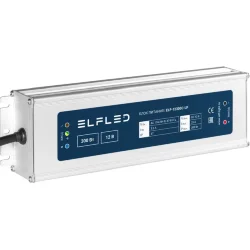 Блок питания герметичный компактный ELF, 12В, 300Вт, металл, IP67