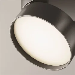 Потолочный светильник Onda 4000K 1x18Вт 120° (Черный)