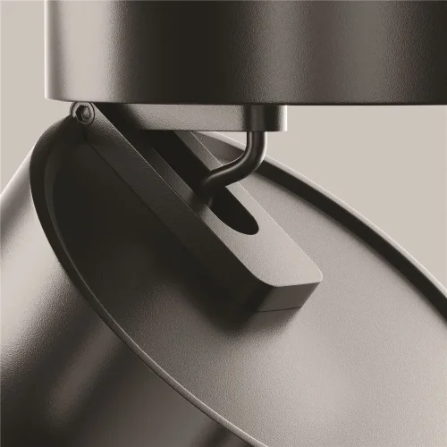 Потолочный светильник Onda 4000K 1x18Вт 120° (Черный) - фото 4