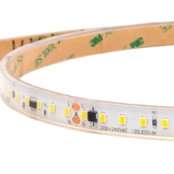 Лента светодиодная ELFLED 120SMD диодов (2835), 220В, IP67, 1м, белый 6500-7000К