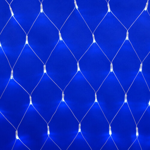 ULD-N2520-240/DTA WHITE IP20 Сетка светодиодная с контроллером, 240 светодиодов, 2.5х2 м, белая, IP20, провод прозрачный - фото