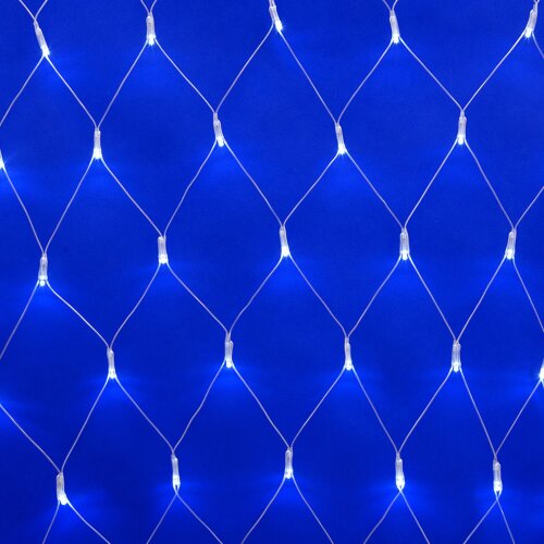 ULD-N2520-240-DTA WHITE IP20 Сетка светодиодная с контроллером, 240 светодиодов, 2.5х2 м, белая, IP20, провод прозрачный - фото 1