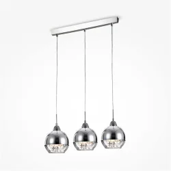 Подвесной светильник Iceberg E14х3 40Вт (Никель)
