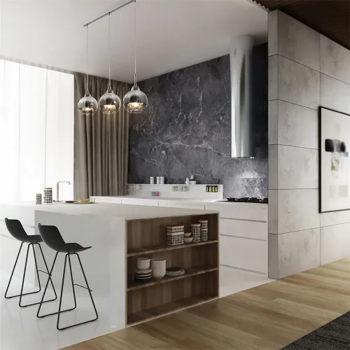 Подвесной светильник Iceberg E14х3 40Вт (Никель) - фото 8