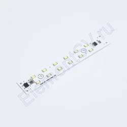 Светодиодная линейка 2835, 2х6 led, 220V, 5W, 120mm, D174, day white