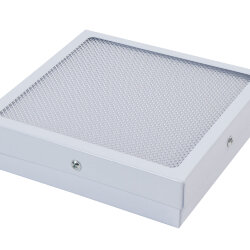 Универсальный офисный светодиодный светильник Грильято 20 Вт IP20 200x200x40 мм 3000K Призма