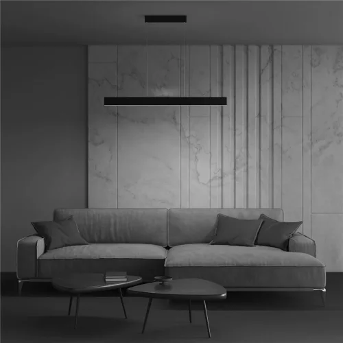 Подвесной светильник Step 3000K 1x30Вт 120° (Черный) - фото 8