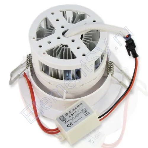 Светодиодный светильник точечный RW matt glass (5W, White) - фото 3.