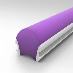 Светорассеивающий силиконовый профиль SK15 (9mm, purple)