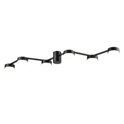 Люстра потолочная «LUMION» 8187/6C, серия: SANATA (крепление на планке) - -