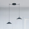 DK5564-BK Cветильник для трека-ремня Belty, серия Flow, со светодиодом, D300*H71мм, 48V DC, 20W, RA90, 120°, 4000K, IP20, черный, алюминий. Фото 6