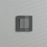 Розетка влагозащ. с зазем. с защит. крышкой и шторками (графит акрил) W1171244 - фото 2