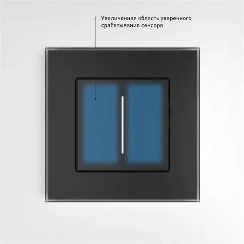 Умный сенсорный диммер (черный) W3443108 - фото 6