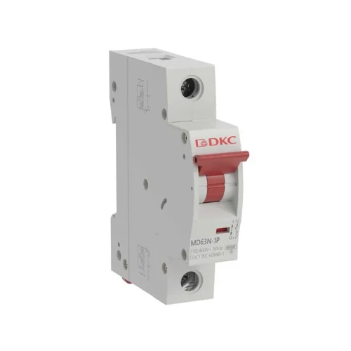 Выключатель автоматический модульный 1п C 10А 6кА MD63N YON MD63N-1PC10 - фото