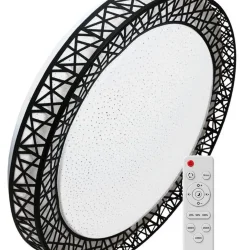 Светильник светодиодный PREMIUM Loft-B 75Вт 230В 3000-6500К 6000лм IP40 490х100мм настенно-потолочный управляемый с пультом ДУ КОСМОС KSLofB75W