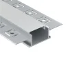 Алюминиевый профиль встраиваемый скрытого монтажа 61x14 (Серебро, 2 м), ALM011S-2M (Серебро) ALM011S-2M - фото 2