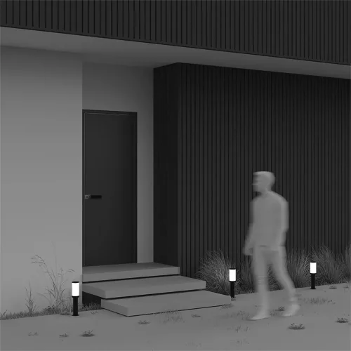 Ландшафтный светильник Rib E27x1 23Вт IP 65 (Черный) - фото 5