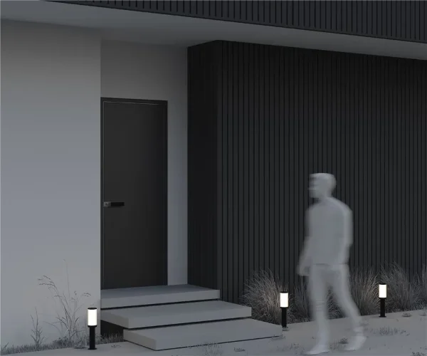 Ландшафтный светильник Rib E27x1 23Вт IP 65 (Черный) - фото 7