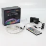 Набор светодиодной ленты 5XRGB30-A03 X13 (12V, RGB 30led/m 5m, IR, адаптер 220V, IP20) - фото I