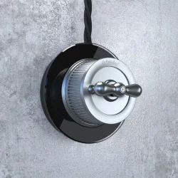 Рамка из стекла на 1 пост черный W0015108