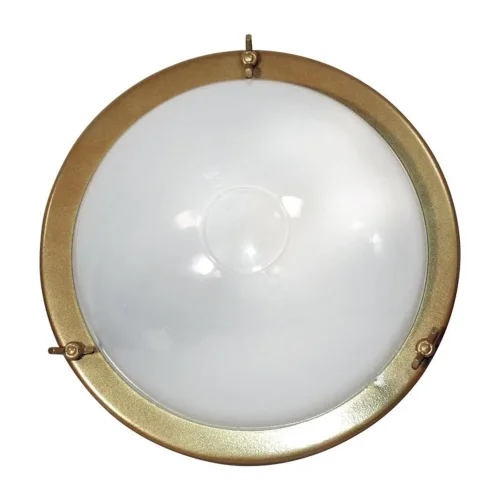 Светильник НББ 03-60-003 'Терма 3' 1х60Вт E27 IP65 корпус золото (инд. упак.) Элетех 1005500585 - фото