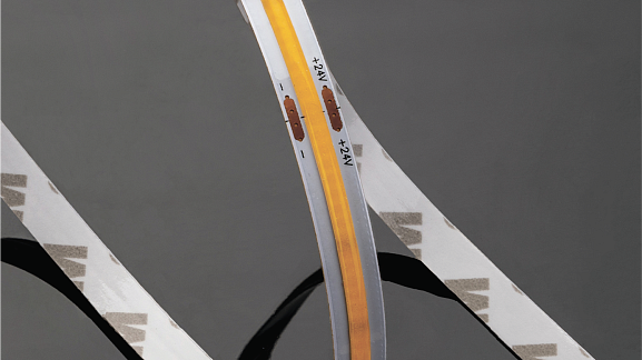 Светодиодная лента 4 в 1 COB, 840 LED/м, 18 Вт/м, 24В , IP20, Цвет: RGBNW, SWG-COB840-24-18-RGBNW. Фото 2