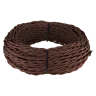 Ретро кабель витой  3х1,5 коричневый 50 м W6453514 - фото