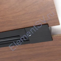 Трек для спотов встраиваемый 4L 2м 4X16 (''трехфазный'', 4 провода, черный)