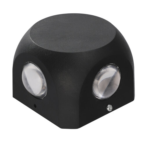 ULU-P30D-4W-4000K IP65 BLACK Светильник светодиодный уличный, Архитектурный накладной, Белый свет 4000K, Корпус черный, TM Uniel - фото 1