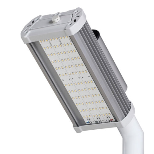 ULV-R24J 60W-5000К IP65 SILVER Светильник светодиодный уличный консольный, Белый свет 5000К, КСС Д, TM Uniel - фото 1