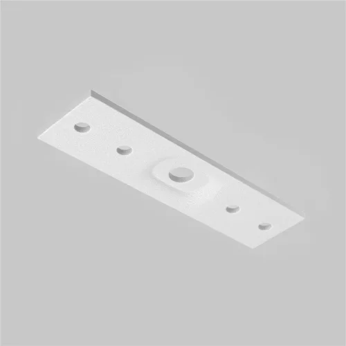 Коннектор прямой Exility накладной белый (Белый) - фото