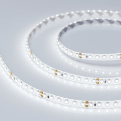 Светодиодная лента RTW 2-5000SE 24V White 2x(3528, 600 LED, LUX) (Arlight, 9.6 Вт/м, IP65)