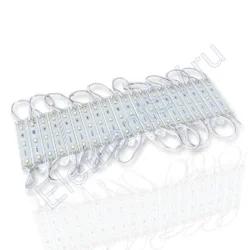 Светодиодный модуль линейный 3528-3 (0,2W, 12V, White)