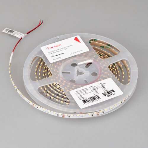 Светодиодная лента RS-S120-8mm 24V Day5000 (9.6 W/m, IP20, 3014, 5m) (Arlight, боковое свечение) 039426 - фото 5