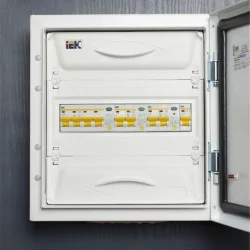 Выключатель автоматический дифференциального тока 2п C 16А 30мА тип AC 4.5кА АД-12 KARAT IEK MAD10-2-016-C-030