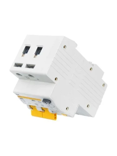 Выключатель автоматический дифференциального тока 2п C 16А 30мА тип AC 4.5кА АД-12 KARAT IEK MAD10-2-016-C-030 - фото 8