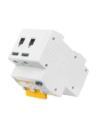 Выключатель автоматический дифференциального тока 2п C 16А 30мА тип AC 4.5кА АД-12 KARAT IEK MAD10-2-016-C-030 - фото 6