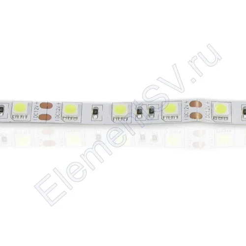 Светодиодная лента Standart class, 5050, 60led/m, White, 12V, IP20 - фото 2.
