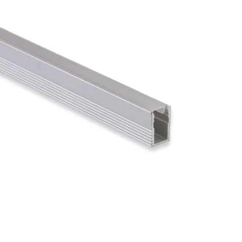 Алюминиевый профиль миниатюрный 609 (2500х7.5х9мм с рассеивателем, для лент до 5мм) - фото I