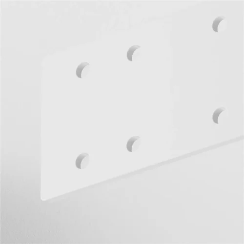 Прямой коннектор S35 накладной белый 1 шт. (Белый) - фото 4