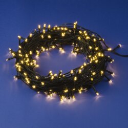 ULD-S1000-100-DGA WARM WHITE IP20 Гирлянда светодиодная, 10м, 100 светодиодов, Теплый белый свет, Провод зеленый